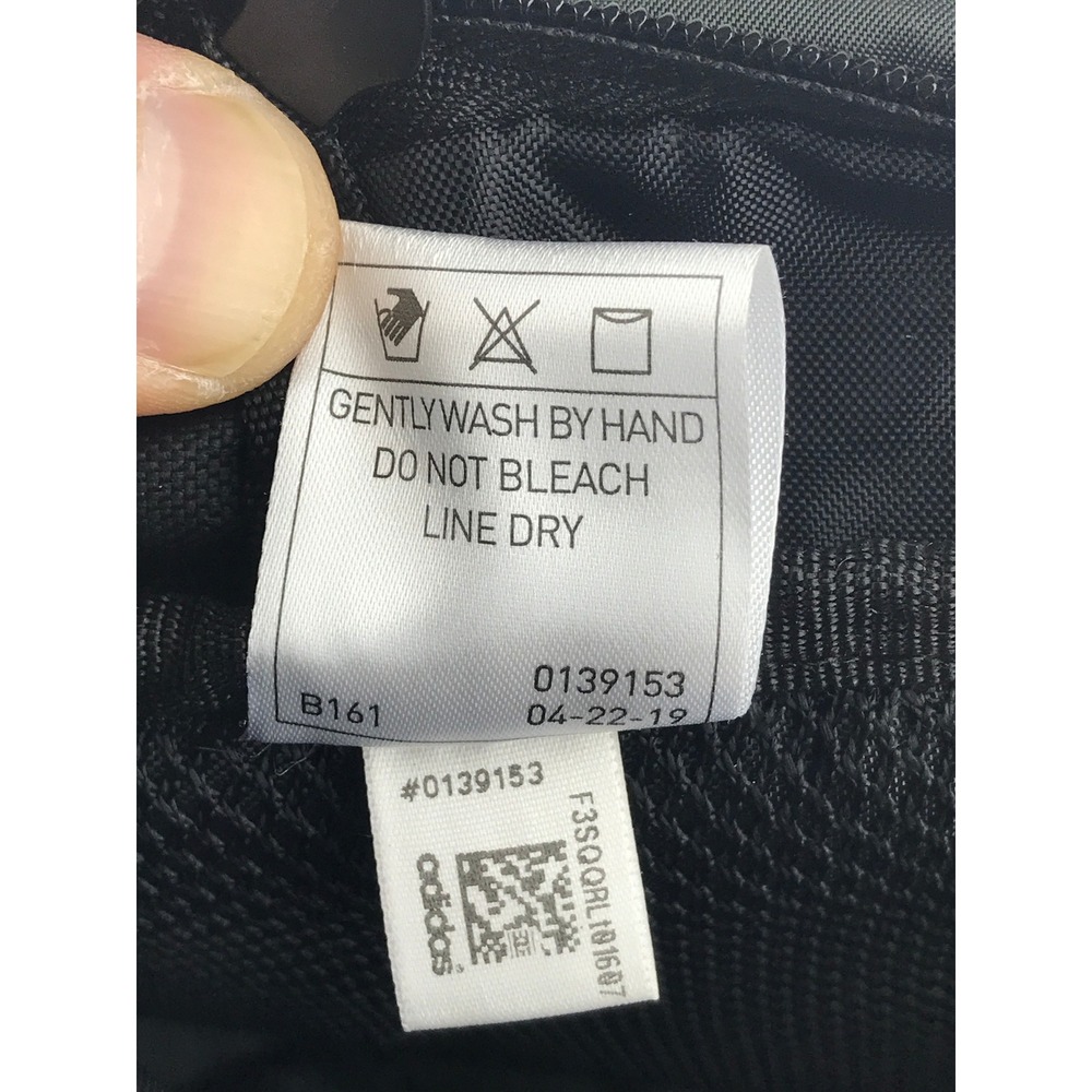 Adidas THE BRAND WITH‎ THREE STRIPES Backpack Army Green Polyester Bag RN 90288 - Picture 13 of 16